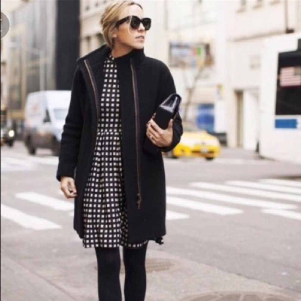 J Crew cocoon coat